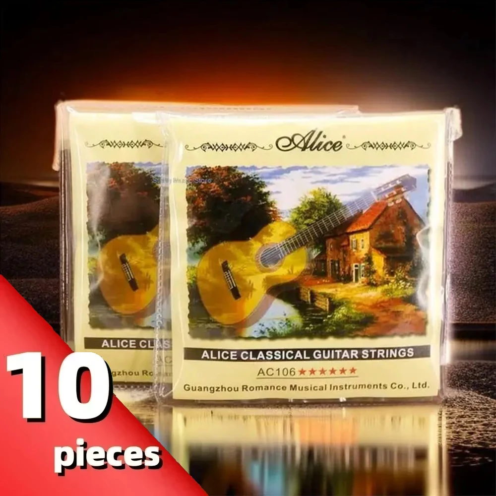 Charango 10 String - Alice 10 Zestawów Nylonowych Klasycznych Strun