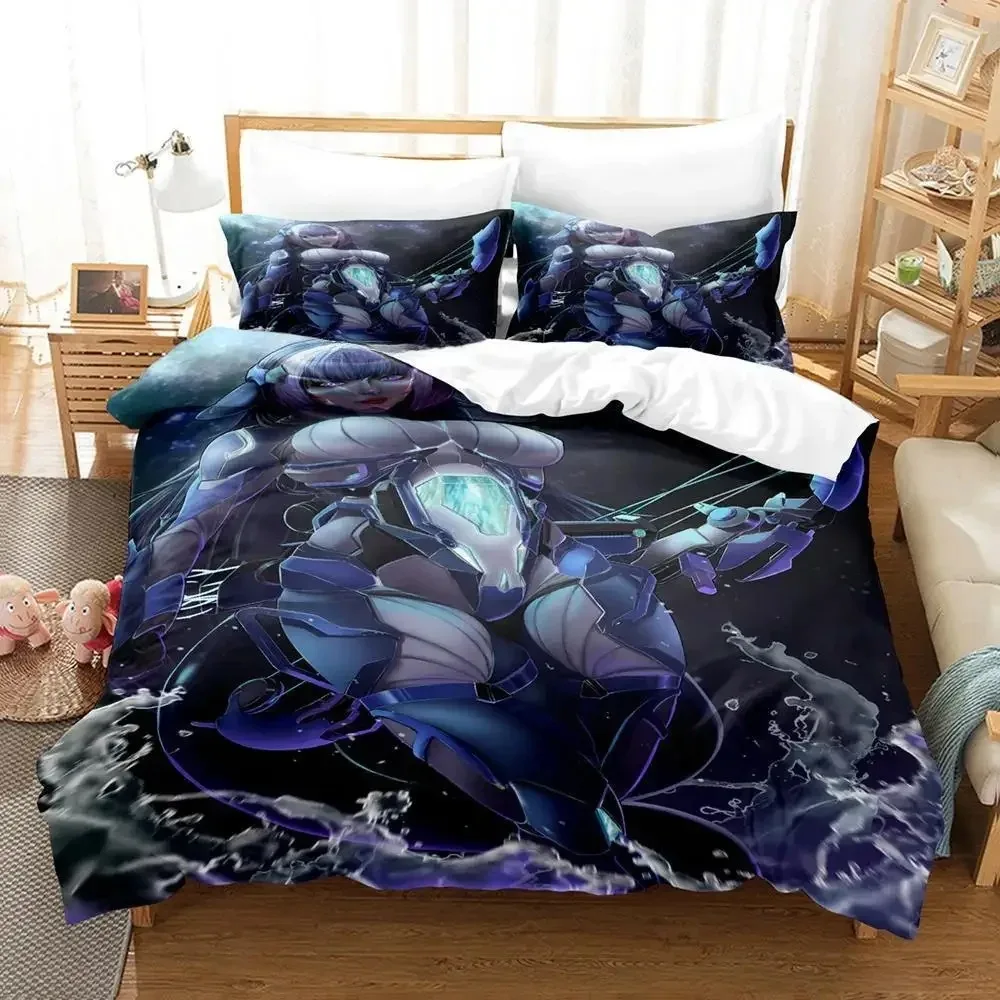 Nova impressão 3d anime kawaii meninas shylily conjunto de cama único gêmeo completo rainha king size conjunto adulto criança quarto conjuntos capa edredão