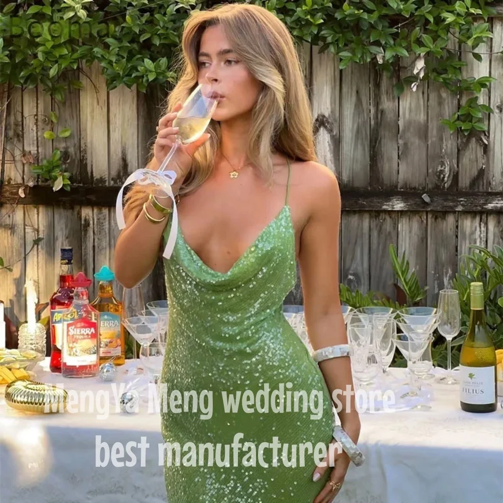 

ZHUISHU 2025 Elegant Mermaid Evening Dresses Sleeveless Formal Party Gowns for Women Strapless Prom Gown Customize sequins