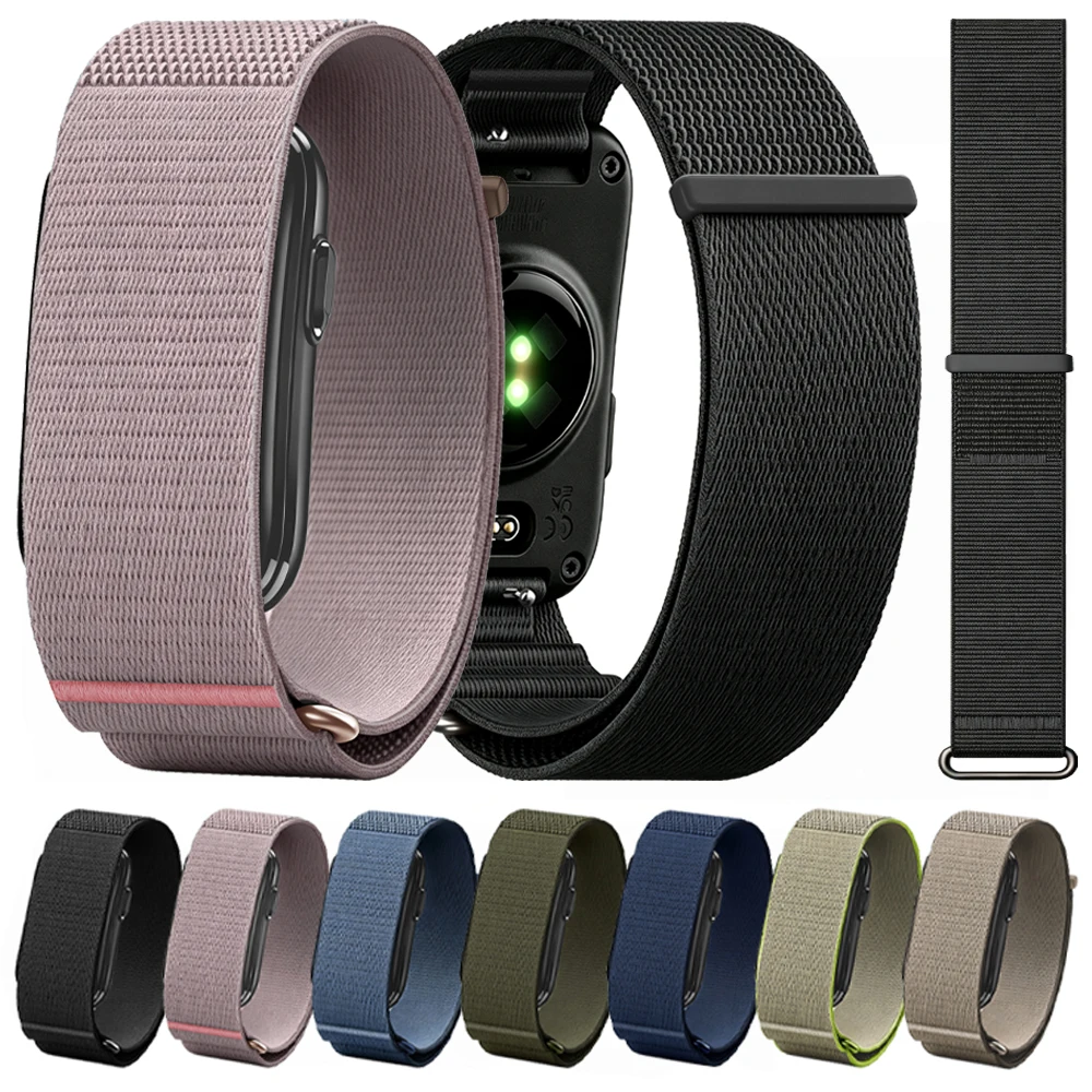 Premium Woven Biceps Arm/Wristband for Garmin CIRQA Smart Band Replace for Garmin CIRQA Sports Fitness Tracker Adjustable Straps