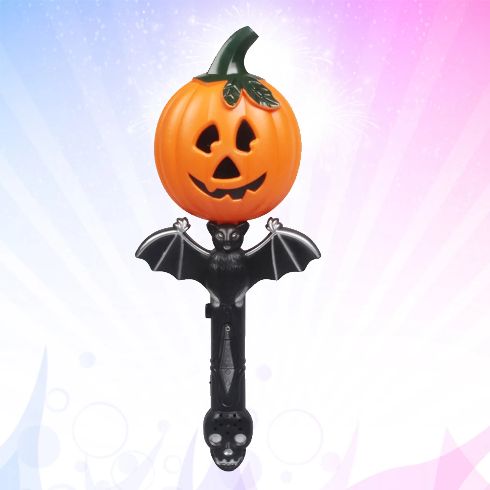 

Glowing Halloween Party Accessories Flashing Bat Sticks Wedding Event Carnival Night Dance Decoration Supplies Cheer