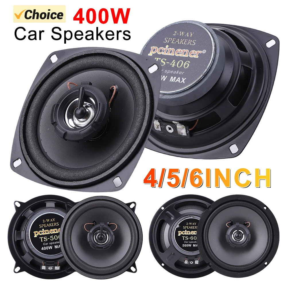 

5 Inch Car Speakers 500W Car HiFi Coaxial Speaker 2Way Universal Automotive Audio Music Stereo Subwoofer for Vehicle