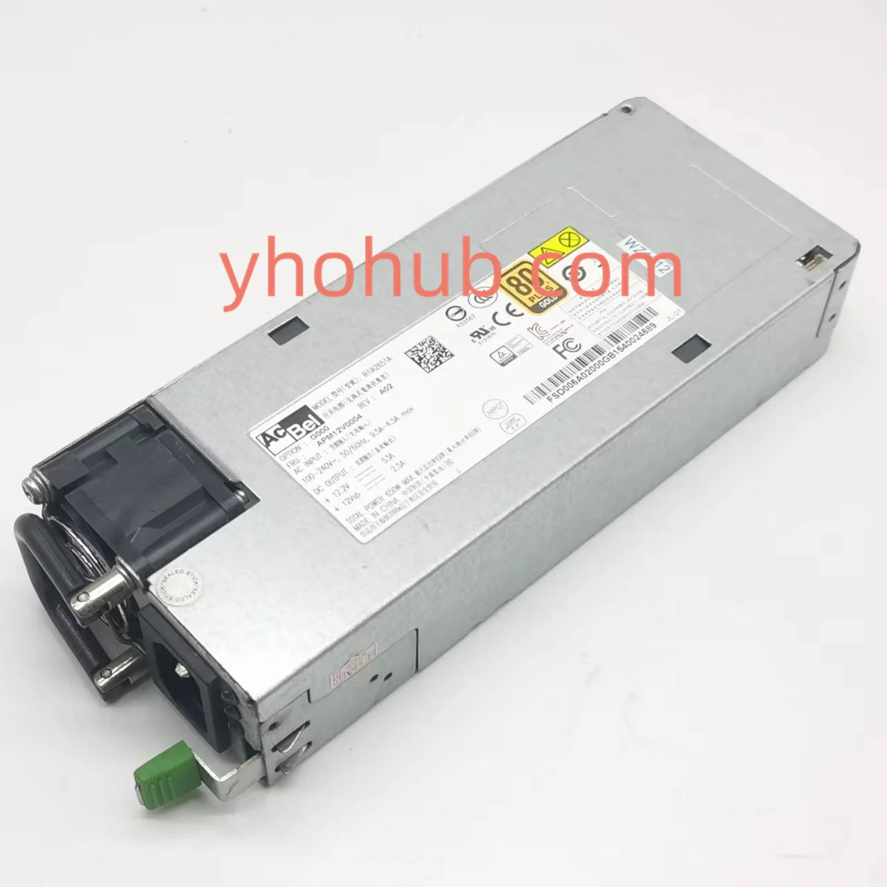 Acbel Polytech R1IA2651A B7E1 APM12V0004 Server Power Supply