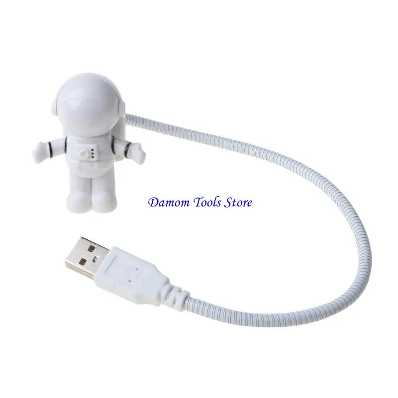 57BE Astronaut Reading Desk Lamp 5V LED Light For Computer PC Lighting