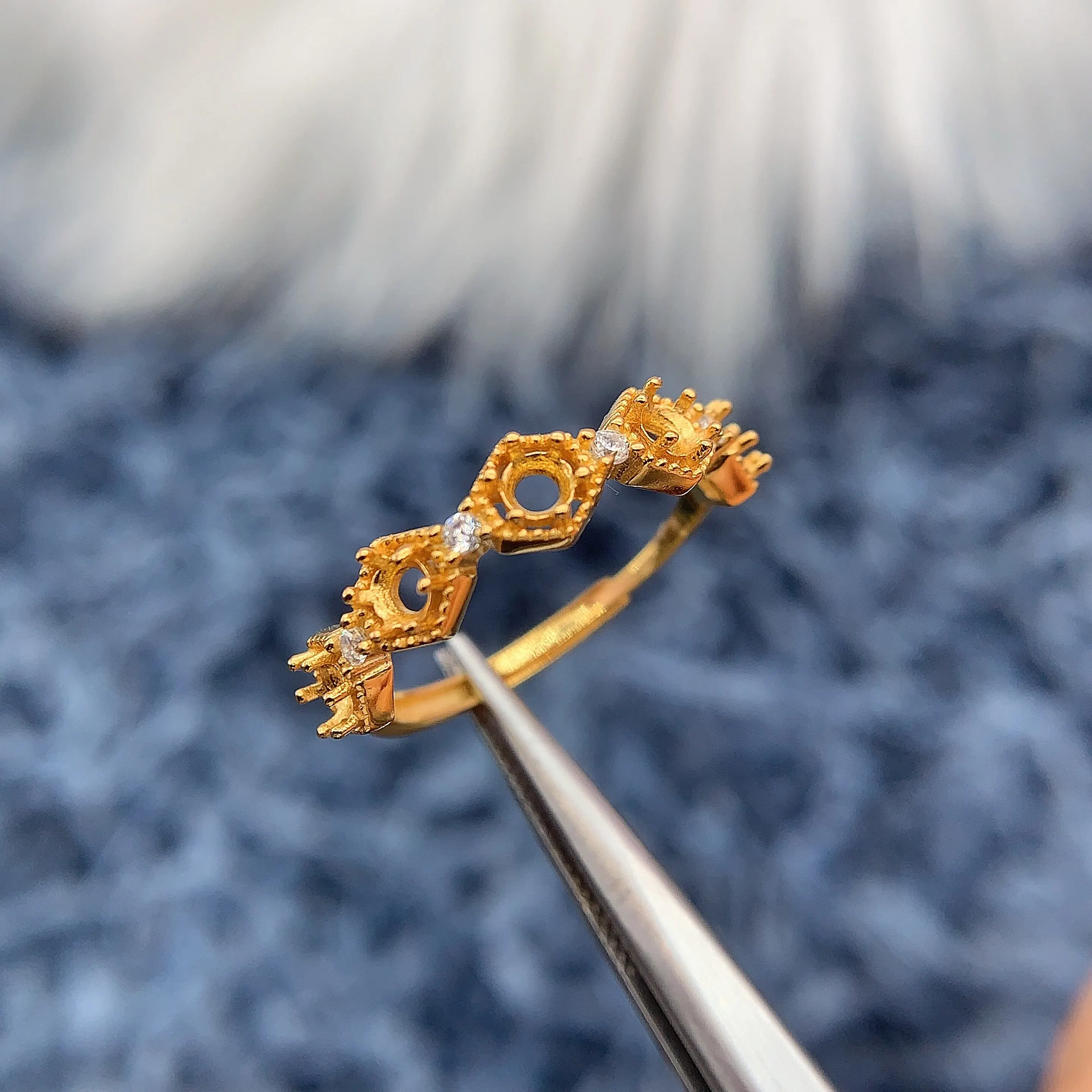 anillo-de-plata-de-ley-s925-con-5-filas-de-circonitas-redondas-de-3-mm-para-mujer-color-zafiro-joyeria-personalizada-Unica-accesorios-al-por-mayor
