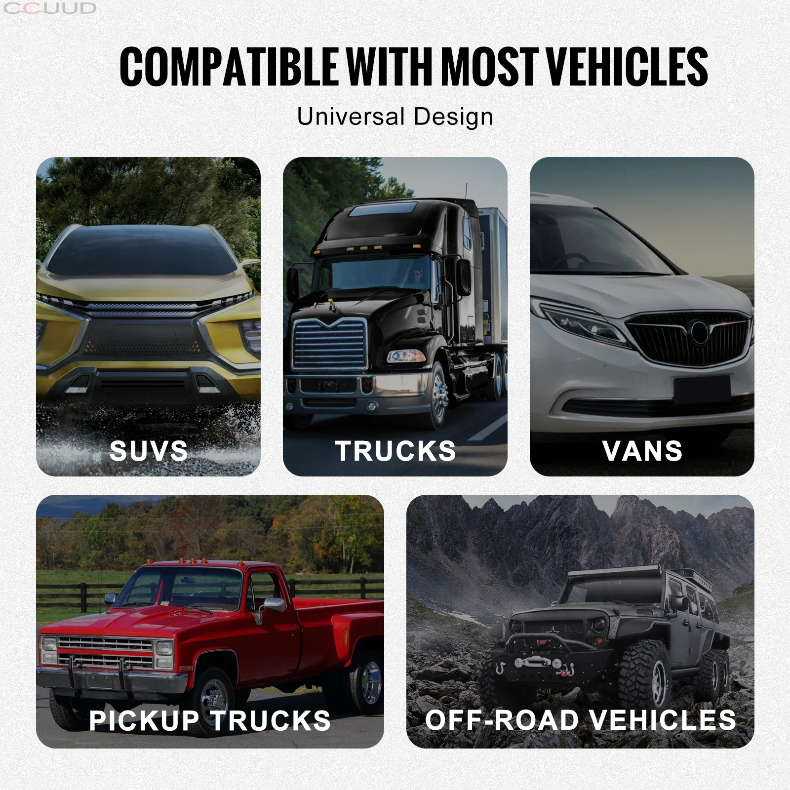 2025 جديد 1 قطعة 5/8 "D-حلقة تكبل 8T 13T كسر قوة سحب هوك مع 3/4 "برغي دبوس لشاحنة قبالة الطريق سحب الملحقات