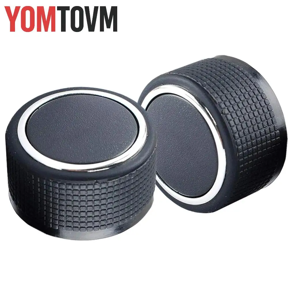 Perilla de repuesto de Radio GM22912547, perilla de Radio de coche negra de plástico, perilla de Control de volumen de Audio para Chevy Silverado 3500 HD 2007-2014