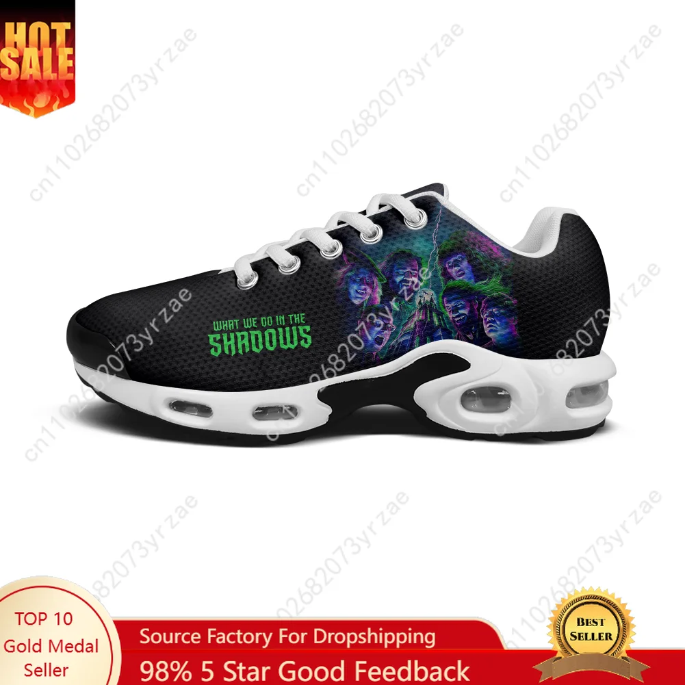 

What We Do in The Shadows Lightweight Sport Shoe Tailor-Made Air Cushion Sneakers Mens Womens Teenager Couple Print Custom Shoes
