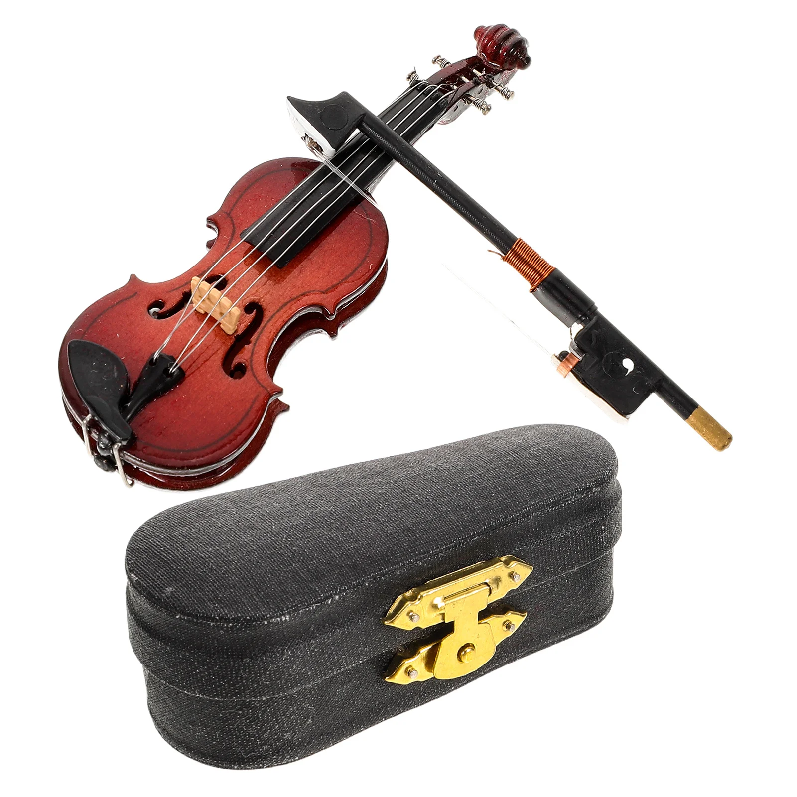 

Миниатюрный орнамент для скрипки, деревянная мини-скрипка 7 см с подставкой, бант, декоративный маленький музыкальный инструмент для декора стола