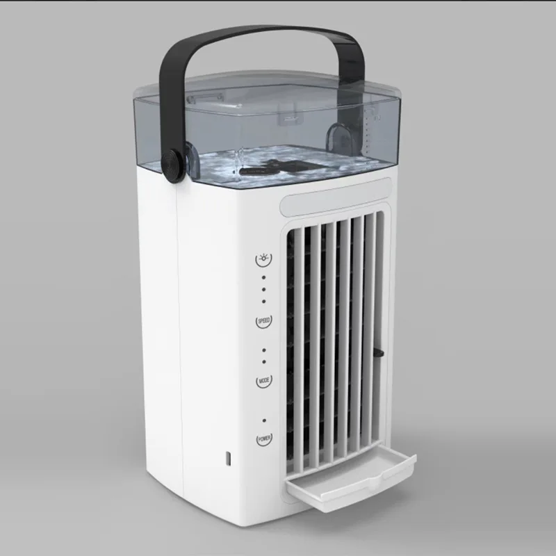 

New Mini USB Cooler Small Cooler Portable Spray Fan Desktop Dormitory