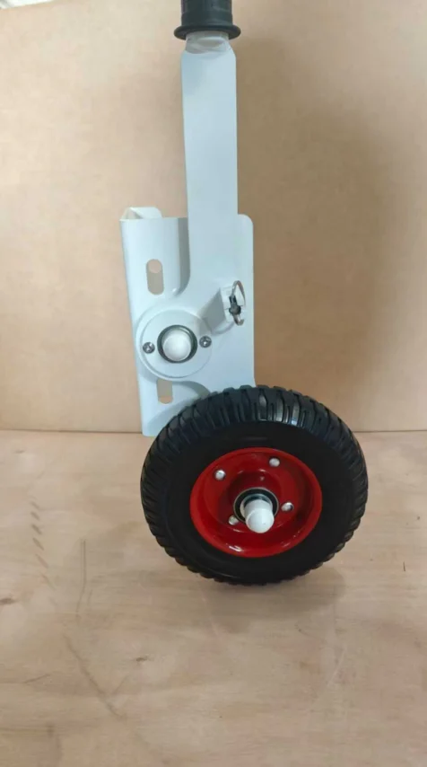 Rotating bracket 360 degrees 8 inches rotating caster stainless steel door wheel football caster solid rubber wheel