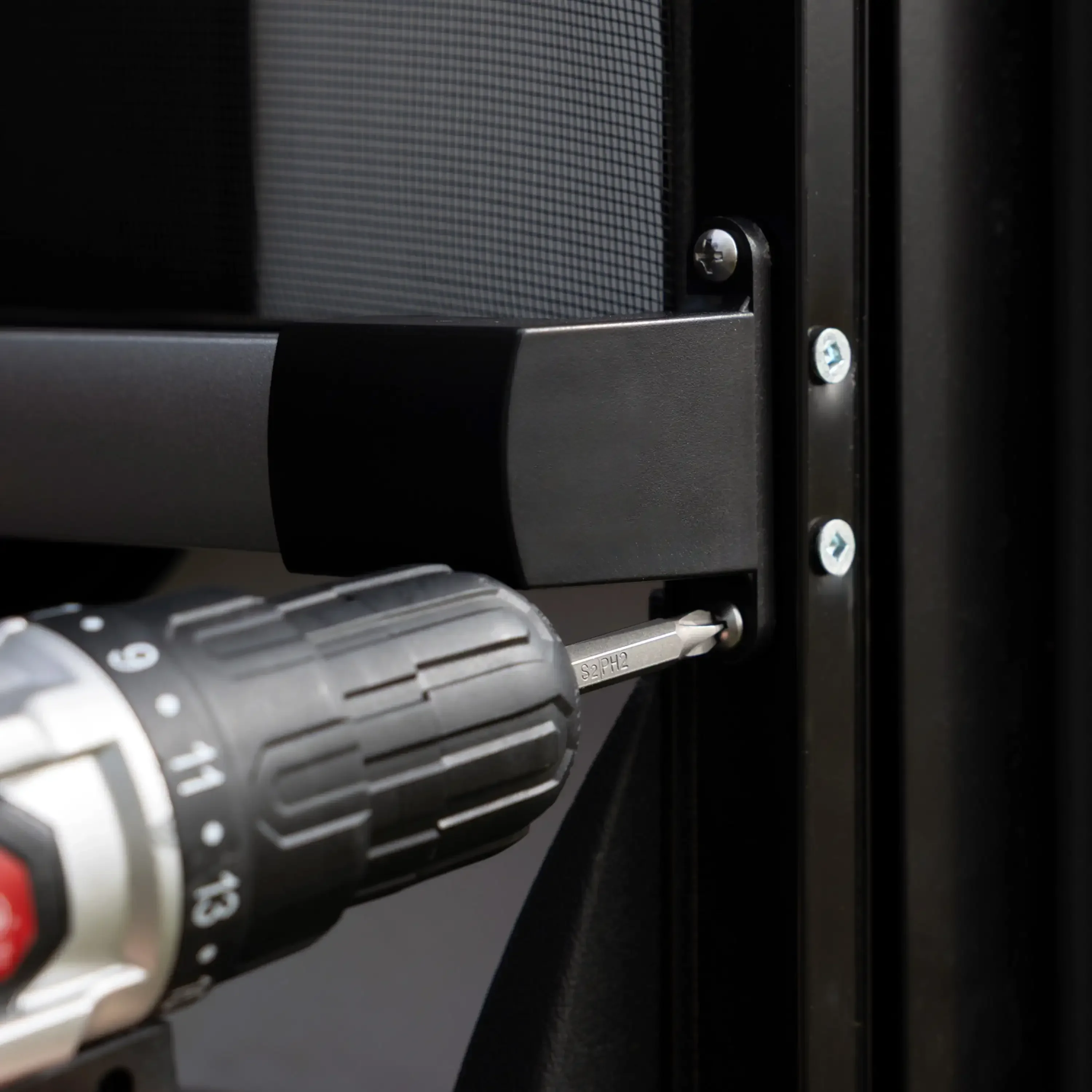 Durable Universal, Screen Door Crossbar Handle, Heavy Duty RV Door Handle