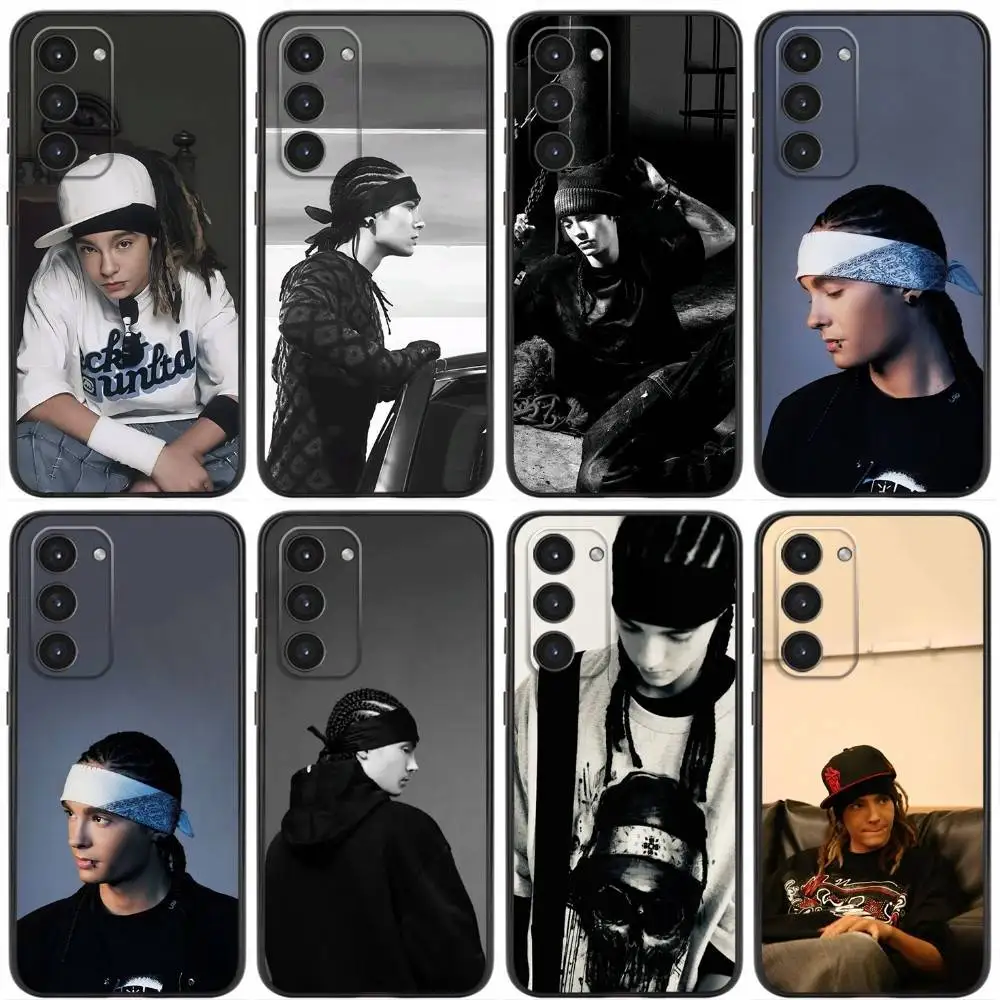 

T-Tom Bill K-Kaulitz Tokio Hotel Phone Case For Samsung Galaxy A20,21s22,31,32,52,53,72,73,80,91Soft Liquid Silicone Black Cover