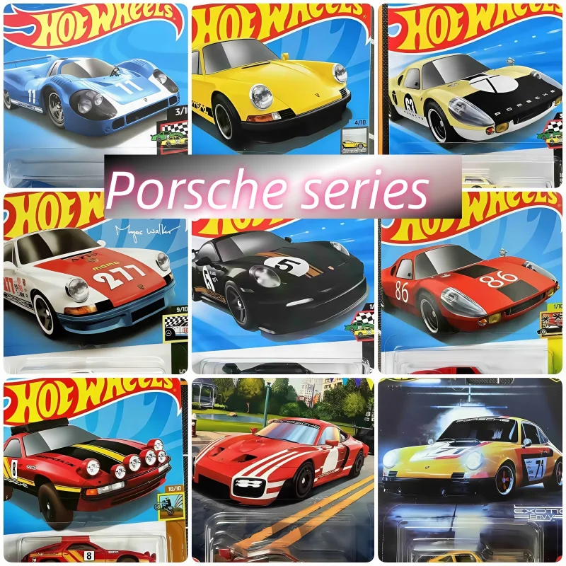 

Mattel Hot Wheels Premium Porsche Series 1:64 Ornament Collectible Diecast Vehicle Model Car Brand New Unopened Birthday Gift