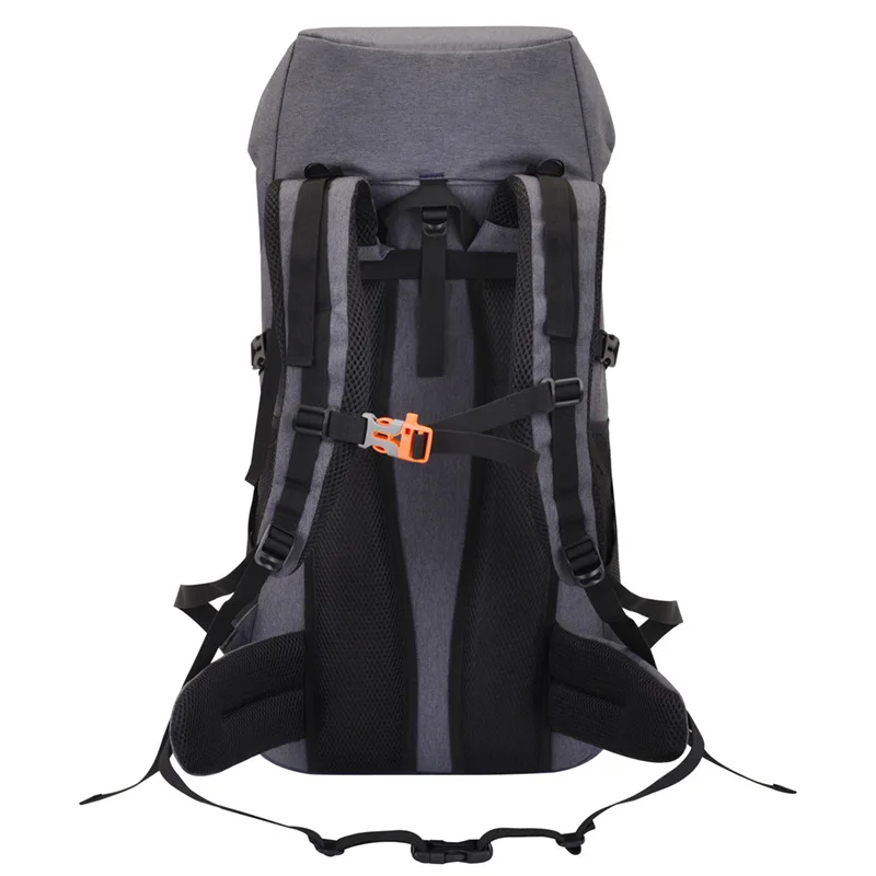 Qualidade Waterproof Travel Backpacks 50L Grande Capacidade Homens Mulheres Outdoor Caminhadas Escalada Sport Rucksacks Camping Equipment Bags