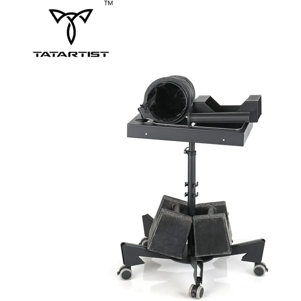 صالون صينية عربة الوشم صينية المتداول عربة قابل للتعديل ارتفاع صالون صينية على عجلات تخزين عربة المرافق أداة متنقلة #4