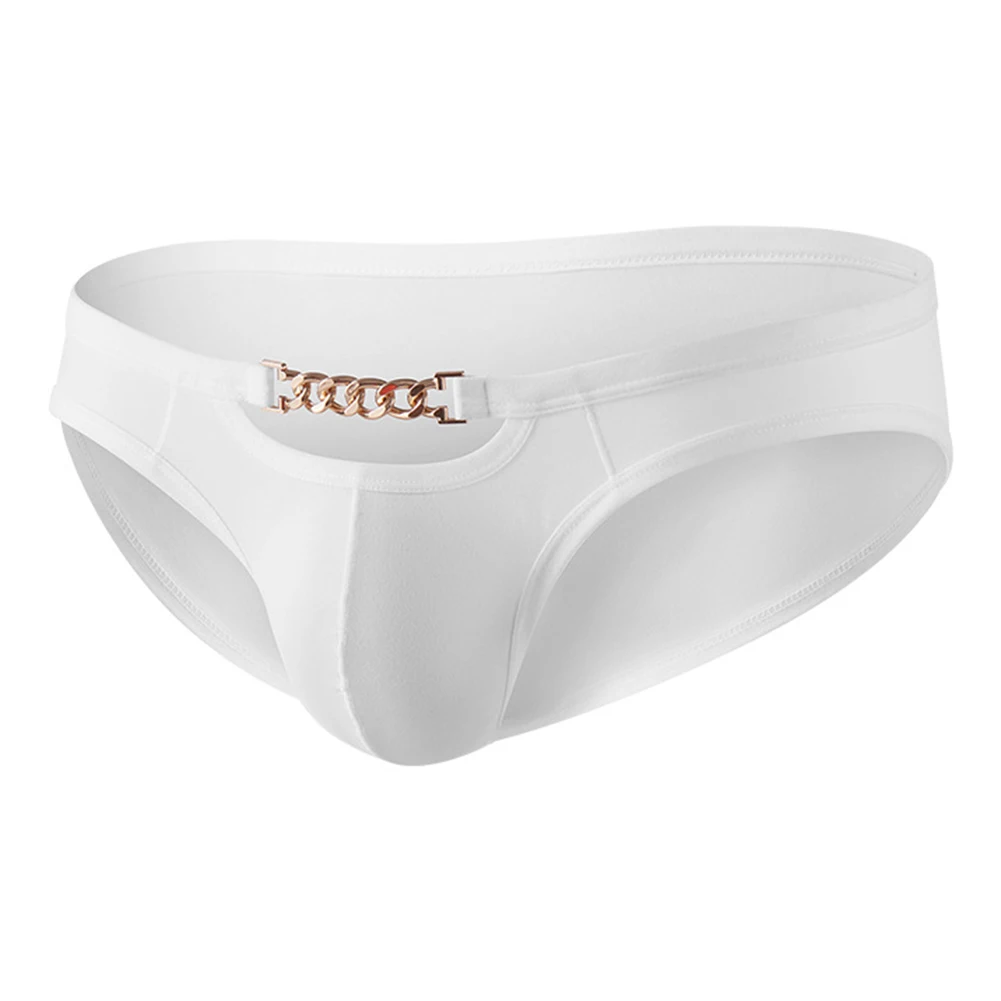 

Ice Silk Underpants Breathable Briefs Classic Style Comfortable Fit Fashion Briefs Nylon Spandex Mix For Classic Style