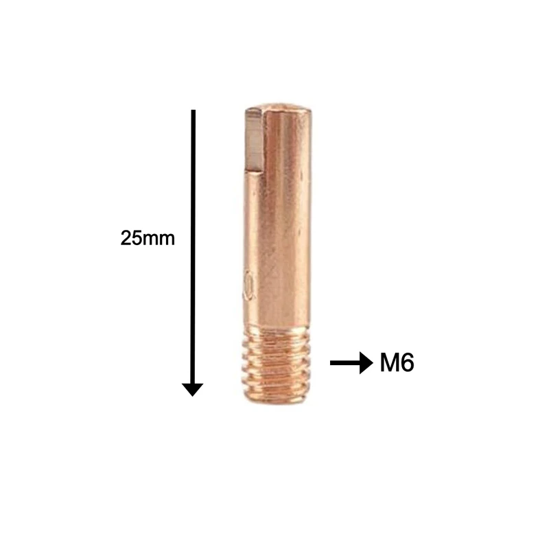 1Pc 15AK MIG Welding Torch Consumables 0.8/1.0/1.2mm Gas Contact Tip MAG