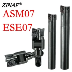 ESE ASM ASM07 Series JDMT070204 JDMT070208 End Mills Holder and Efficient Finishing Milling Cutter CNC Fast Feed Milling Cutter