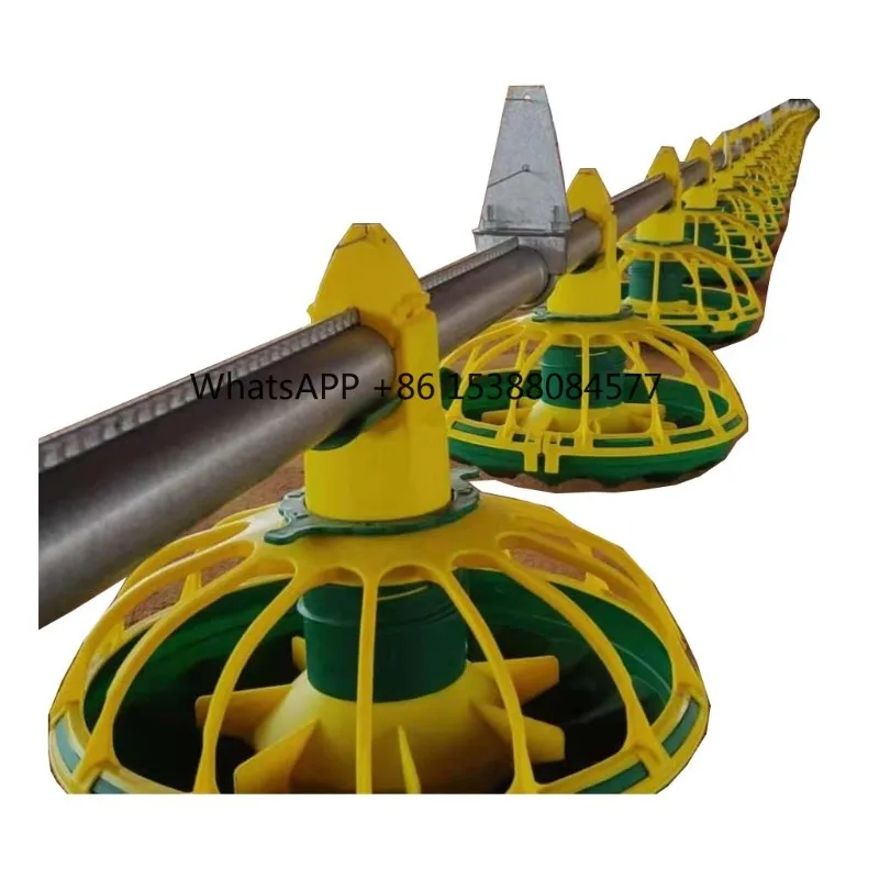 

100m Feeder Line Complete Set / Automatic Chicken Feeding Line HJ-DN100