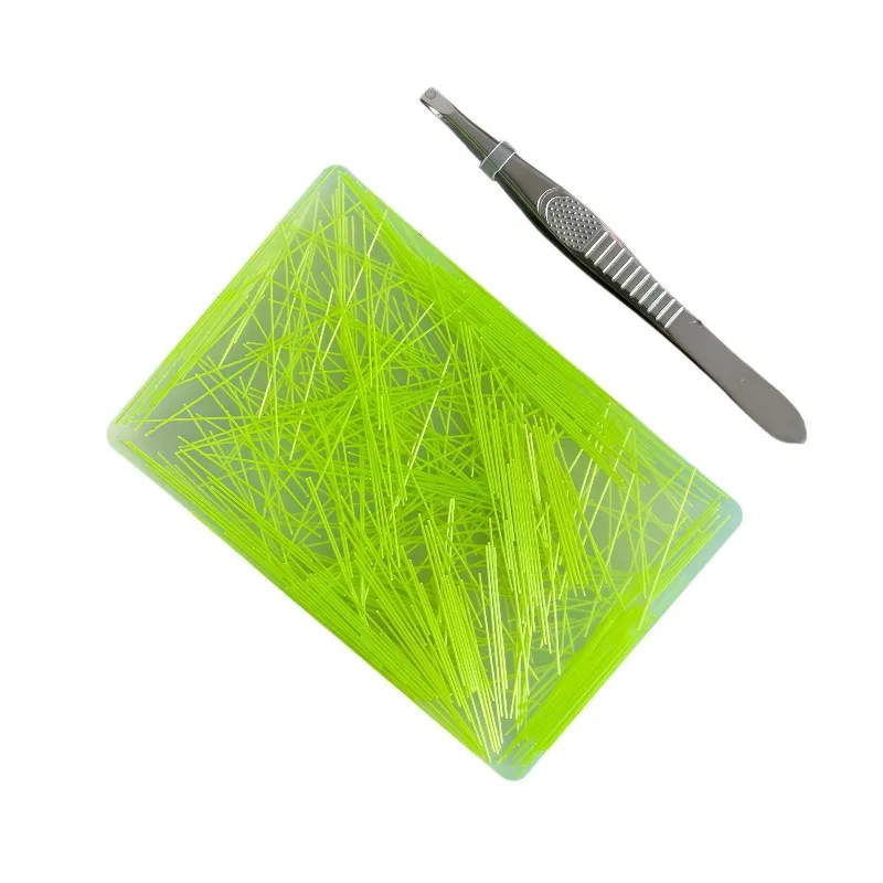 Neue Silikon-Hautpicking Fidget Sensory Relief Ultra-tragbare Haare ziehen Fidget Sensory Fidget Pads für Erwachsene mit Angst