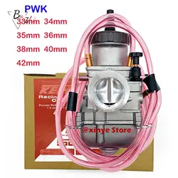 Carburetor PWK 33 34 35 36 38 40 42mm 42 mm KEIHIN Carburetor Air Striker Universal 2T 4T Engine Motorcycle Scootter UTV ATV
