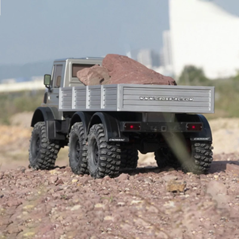 Hot CROSSRC EMO 1/10 NT6 Simulation Unimok 6X6 Climbing Off-Road Vehicle Remote Control Car Electric Model Car RC Car Toy