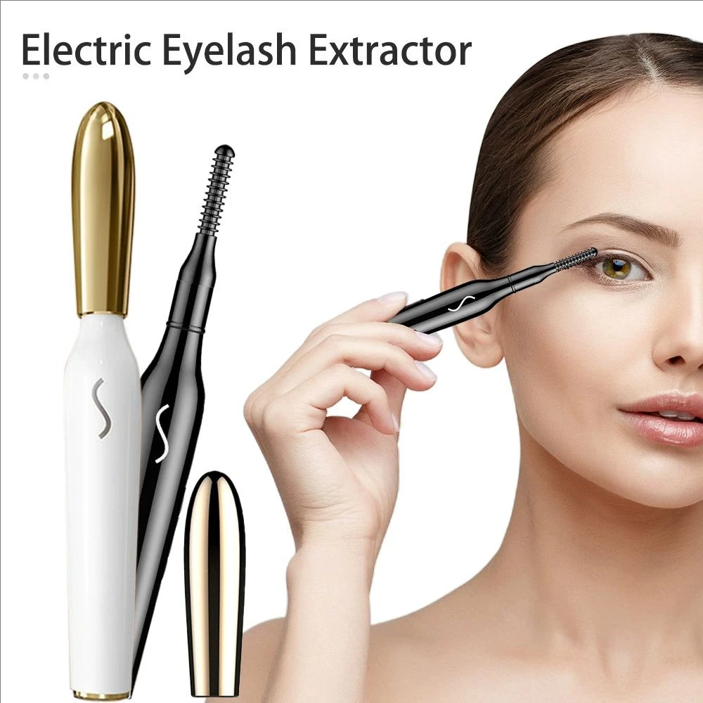 Electric Eyelash Curler Portable Eyelash Curling Device Quick Natural Eyelash Curler Long Lasting Make up Tool USB Charge
