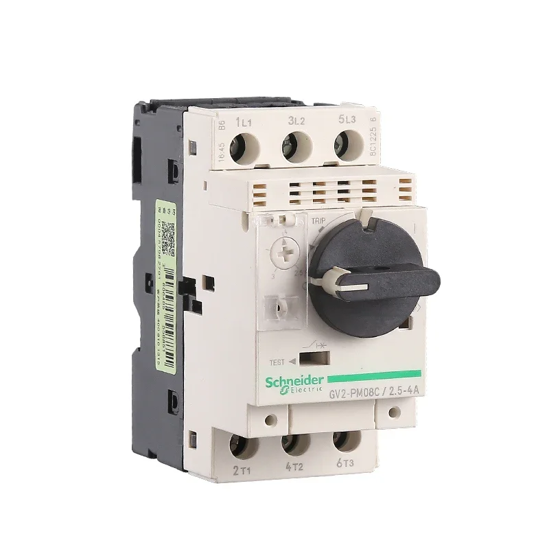 Schneider Motor Circuit Breaker GV2PM14C 16C 22C 32C 0.1A-32A Knob type Motor Protection Switch