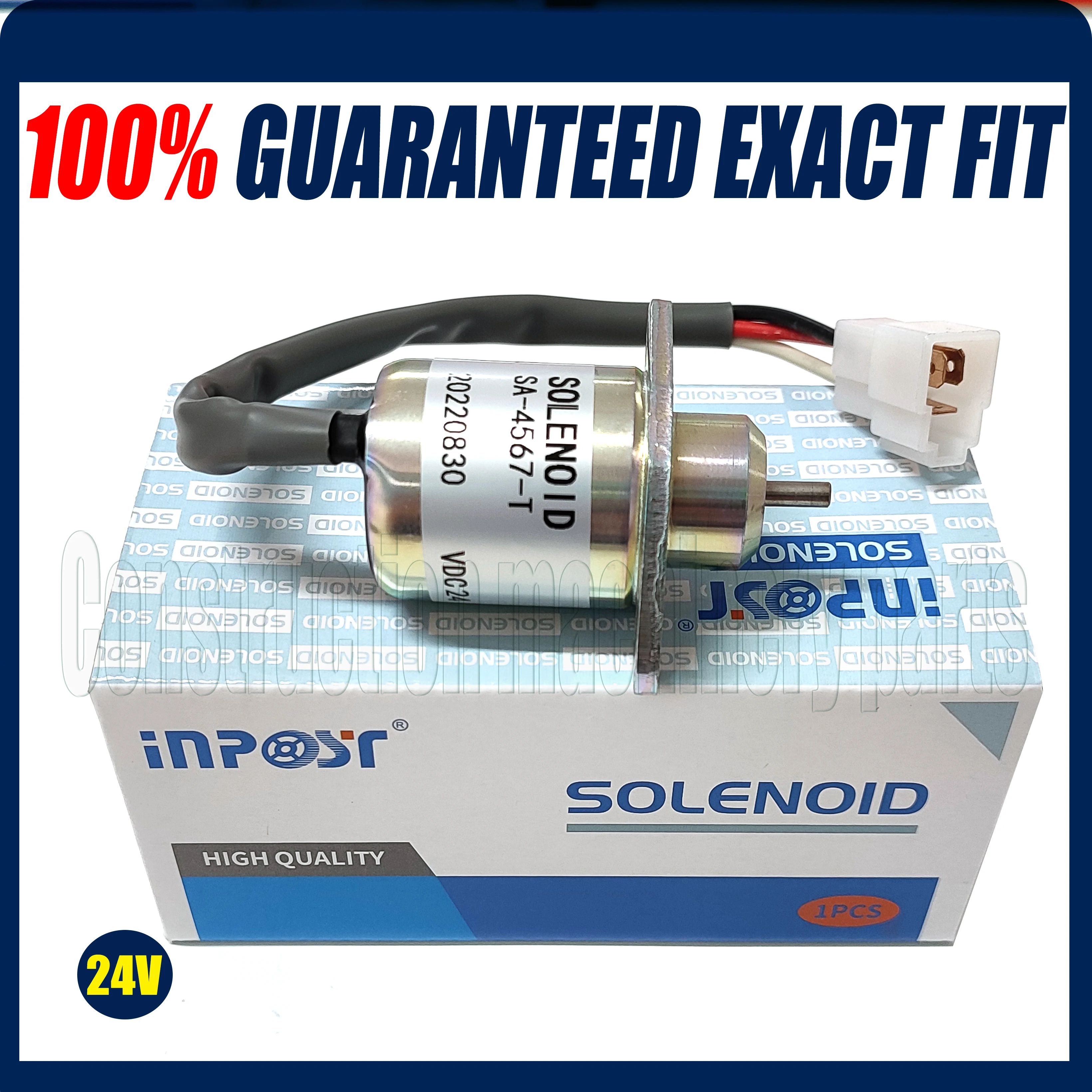 Top Quality SA-4567-T 1503ES-24A5UC5S 24V Fuel Stop Solenoid For Kubota Super 5 series