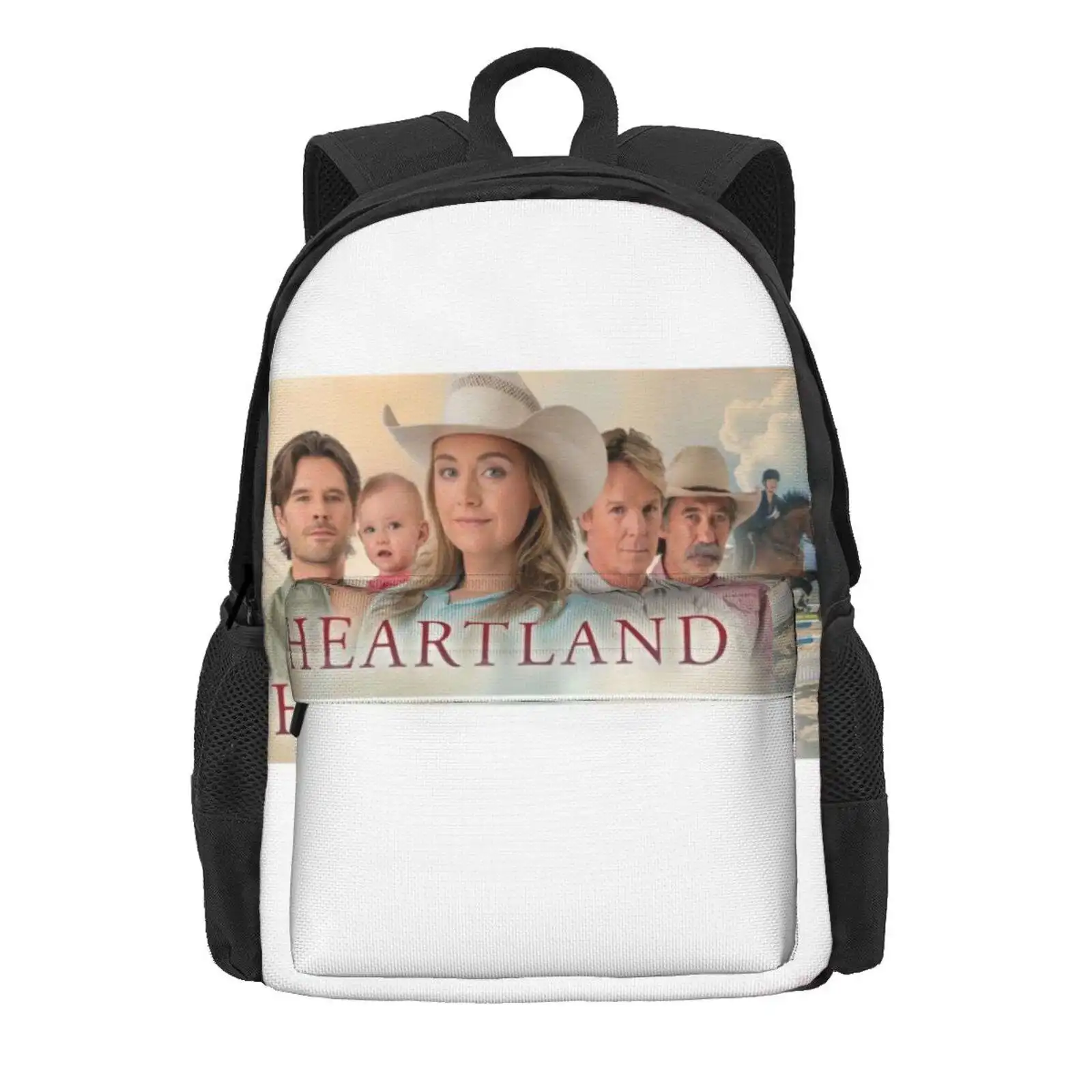 Heartland Hot Sale Schoolbag Backpack Fashion Bags Heartland Tv Show Lou Amy Baby Families Love Canada Canadian Alberta Horses