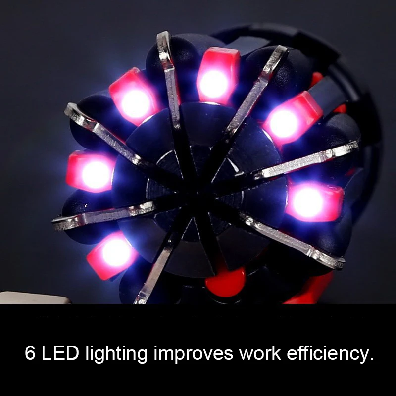 Multifunctional 8 in 1 Screwdrivers Multi-purpose With Light Repair Screwdriver Household Combination tool