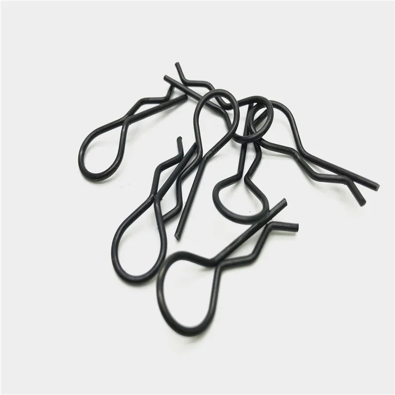 8 cái Thép Không Gỉ Clip Cơ Thể Pins Đối 1/8 1/5 Redcat Racing kim loại cố định vỏ HSP phần HPI baja 5b rovan km rc xe ô tô