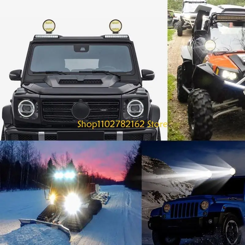 

547B Modification Accessory Spots Flood Combo Beam for Truck Pickup SUV LED Work Light 126W 12600LM Offroad Spots Flood Light