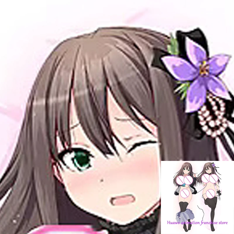 

Dakimakura Anime Pillow Case Young Girl Tits Pillow Cover Halloween Christmas Decoration
