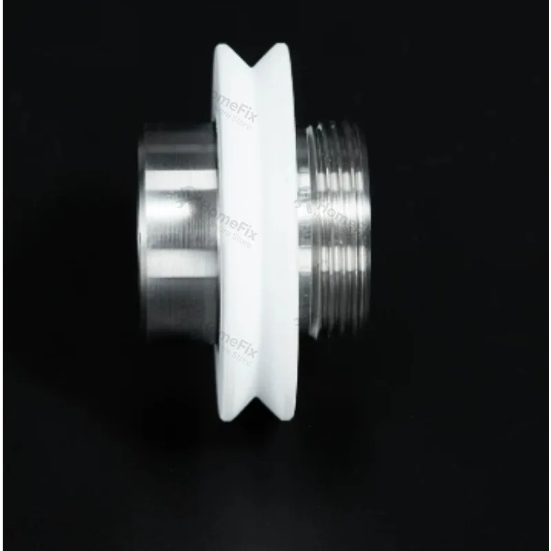 1pc Lead Thread Wheel 46*28mm, Wire EDM Guide Pulley, Wire Cut Machine Replacement Spare Part