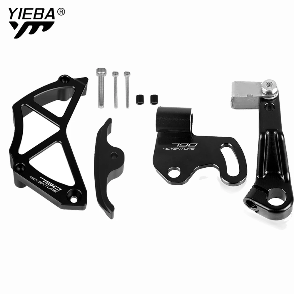 For Husqvarna Norden 901 2020-2024 2025 One Finger Clutch Lever Sprocket Cover Case Saver Chain Guard 790 890 Duke Adventure S/R