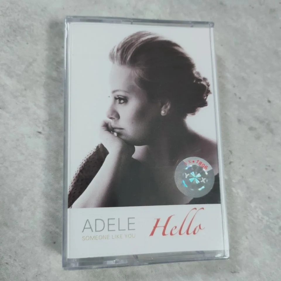 Classic Adele Adkins Music Tape Hello Album Someone Like You Cassettes Cosplay Soundtracks Box Recorder Car Walkman Tape Gifts