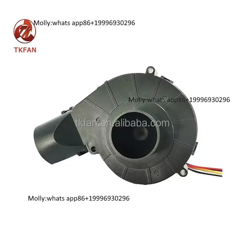 Kipas Blower DC Tanpa Sikat 12V 24V Tahan Air Turbo 9725 97X25MM dengan Baling-Baling Plastik Bertekanan Tinggi