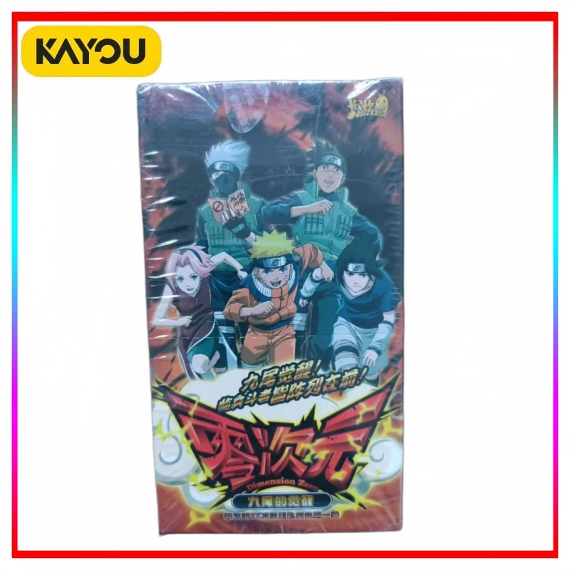 Tarjeta Coleccionable Oficial KAYOU de Cero Dimensiones - Tarjeta de Anime de Hatake Kakashi de la Serie de Dibujos Animados Nine-Tails Awakening