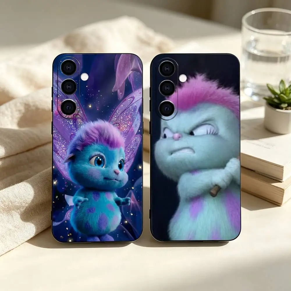 B-Bibble D-Doll Cute  Black Soft Silicone Phone Case For Samsung Galaxy A71 A72 A73 A51 & Other Related Models