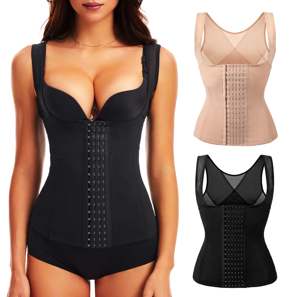 Slimming Underwear Corset Vest Shapewear Body Modeling Straps Waist Trainer Belly Compression Shaper Tank Tops Fajas Girdles