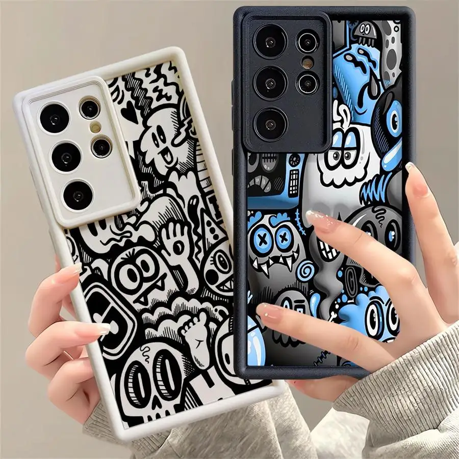 novedone: La Custodia Antischizzo Nero Graffitato che Ha Cambiato il Mio Samsung Galaxy S24+