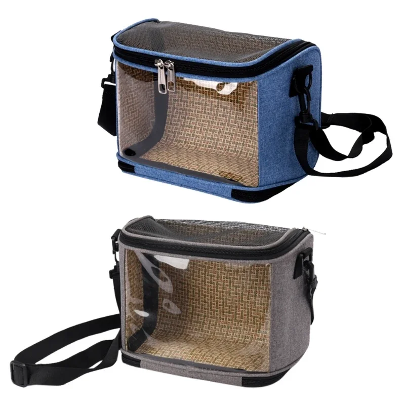 

Bird for Carrier Breathable Small Animals Travel Cage Large Transparent View