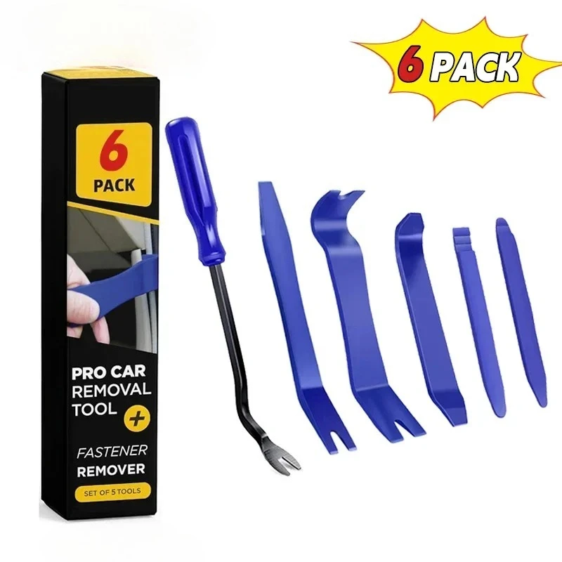 Car Interior Trim Removal Tool Kit Plastic Anti Scratch Pry Set For Door Dashboard Radio Audio Disassembly Installation Repair