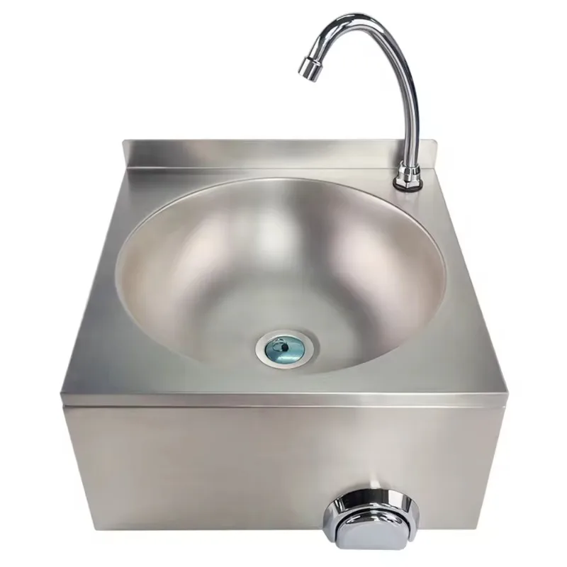 New Products Restaurant Kitchenware Washbasin Knee Pads Wall Mounted Washbasin
