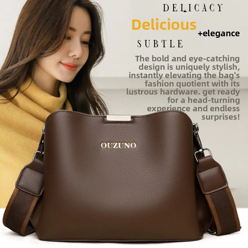 

Сумка-тоут для отдыха, новинка 2025, модная сумка на плечо для подмышек, мягкая кожаная сумка через плечо большой вместимости, высококачественная сумка через плечо