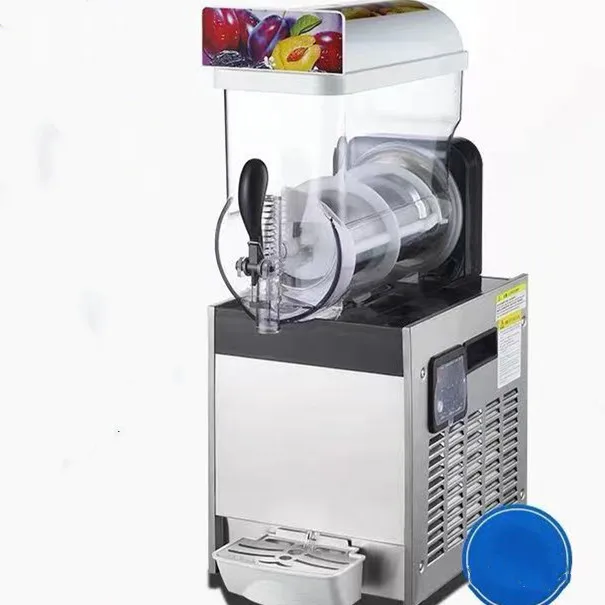

Commercial Frozen Drink Slush Slushy Making Machine Smoothie Maker Electric Snow Melting Machine Single tank