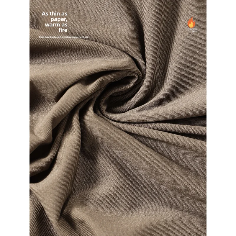 مجموعة ملابس رجالية رفيعة للغاية من Heattech Long Johns للعناية بالبشرة بحمض الهيالورونيك 37 ° تسخين درجة حرارة ثابتة #4