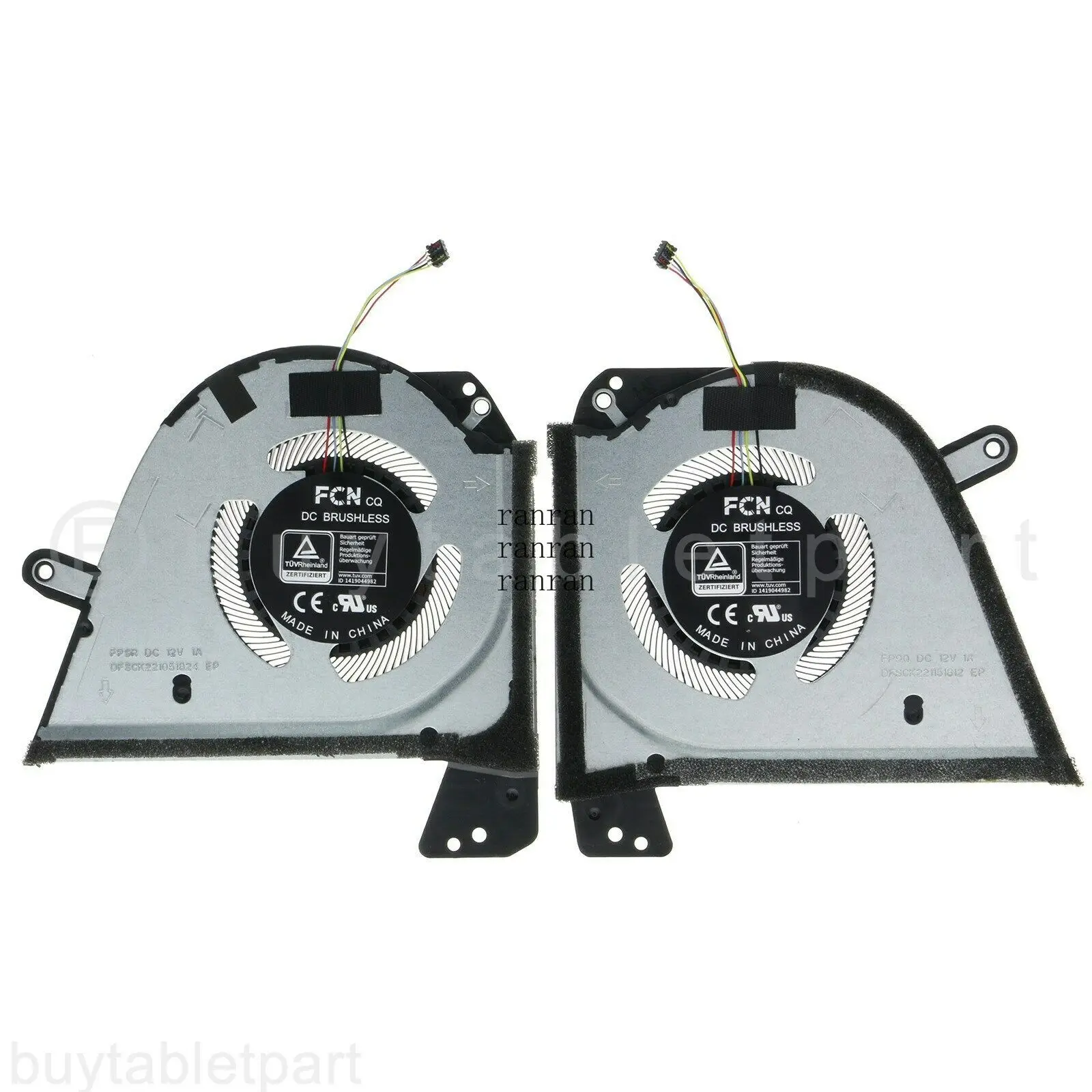 

NEW CPU+GPU Cooling Fan For ASUS ROG Zephyrus M16 (2022) GU603Z GU603ZX FP9R